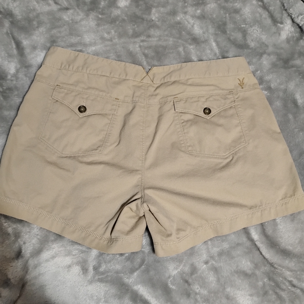 Ibex Women's Tan Shorts - Picture 3 of 9